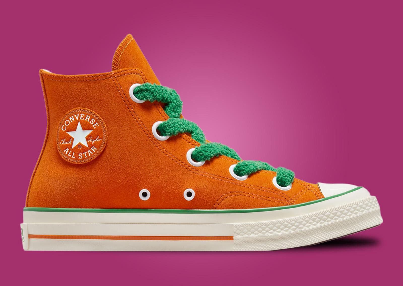 Willy Wonka x Converse Chuck 70 Oompa Loompa Medial