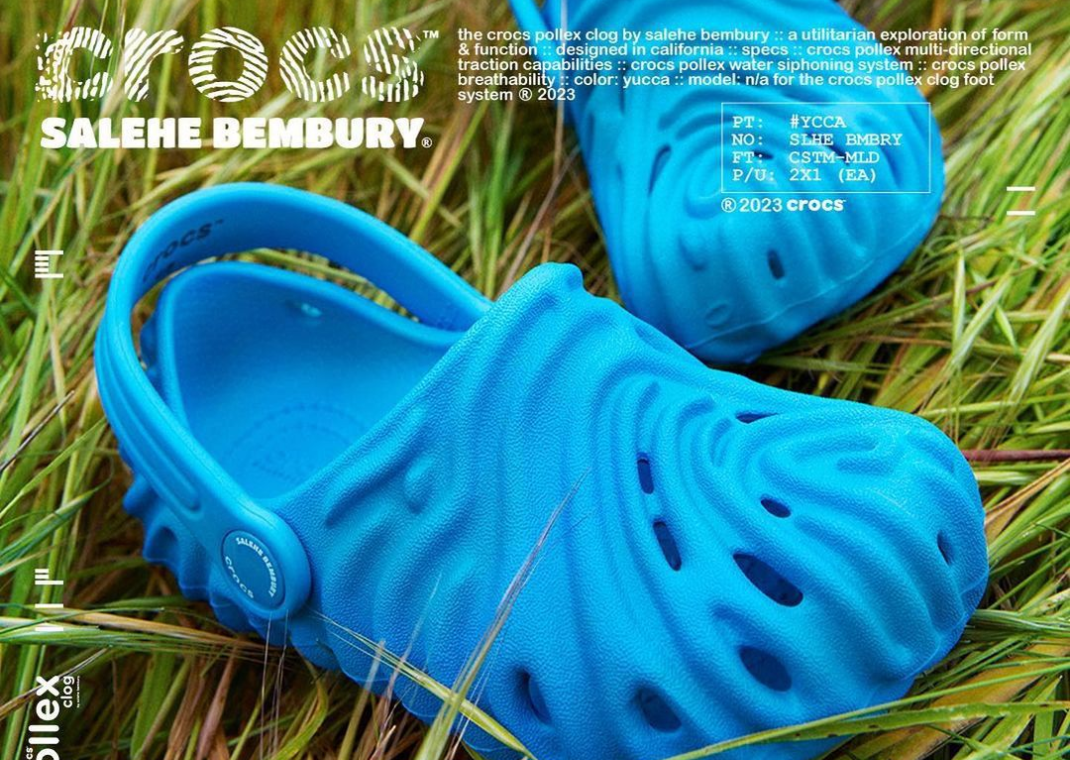 Introducing the Crocs Pollex Clog Kids by Salehe Bembury