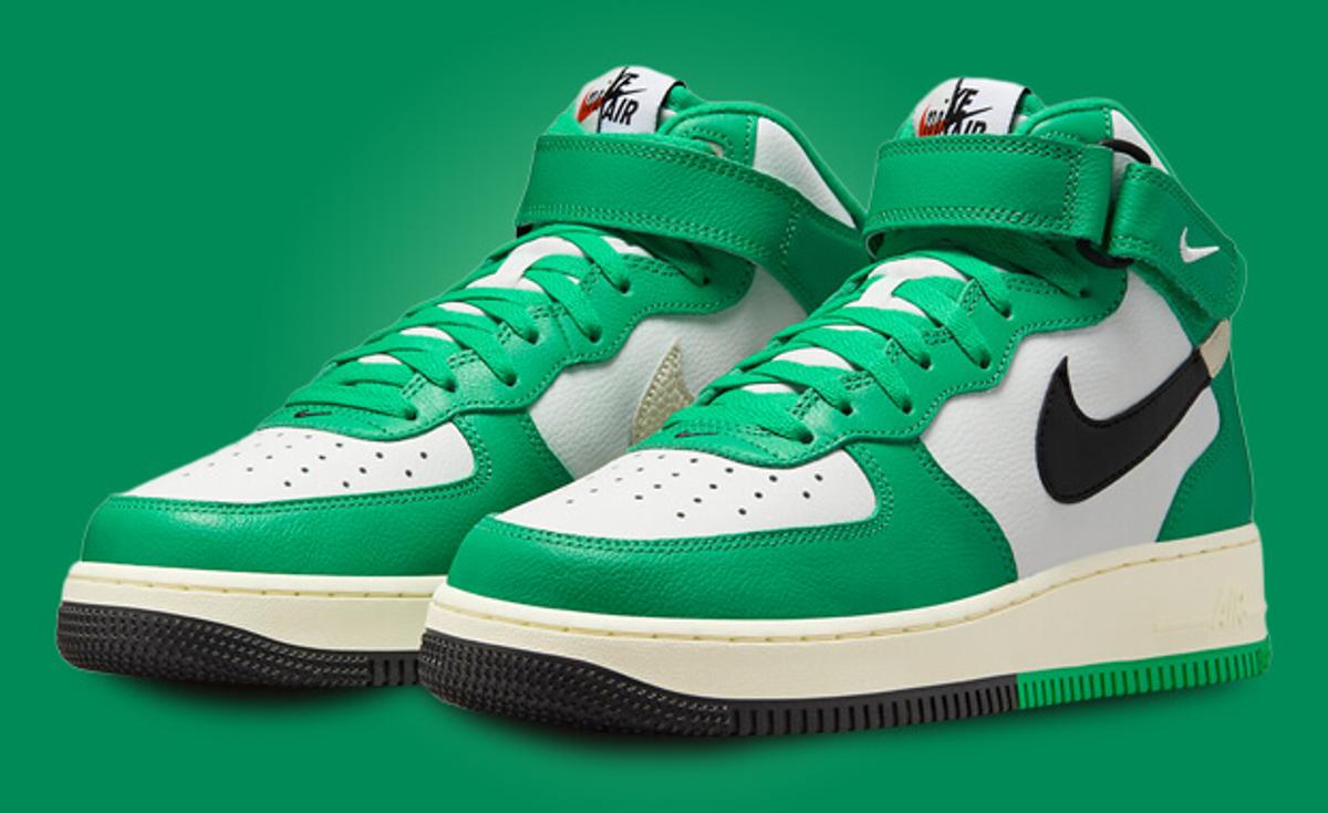 The Nike Air Force 1 Mid Split Stadium Green Releases July 15
