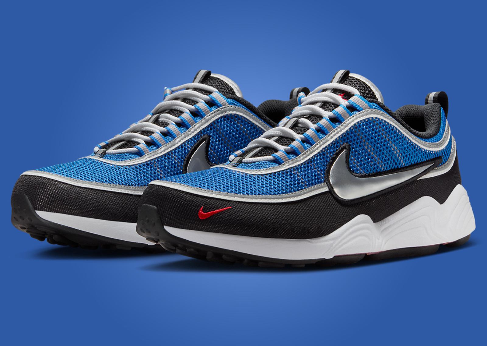 Nike Air Zoom Spiridon Signal Blue Angle