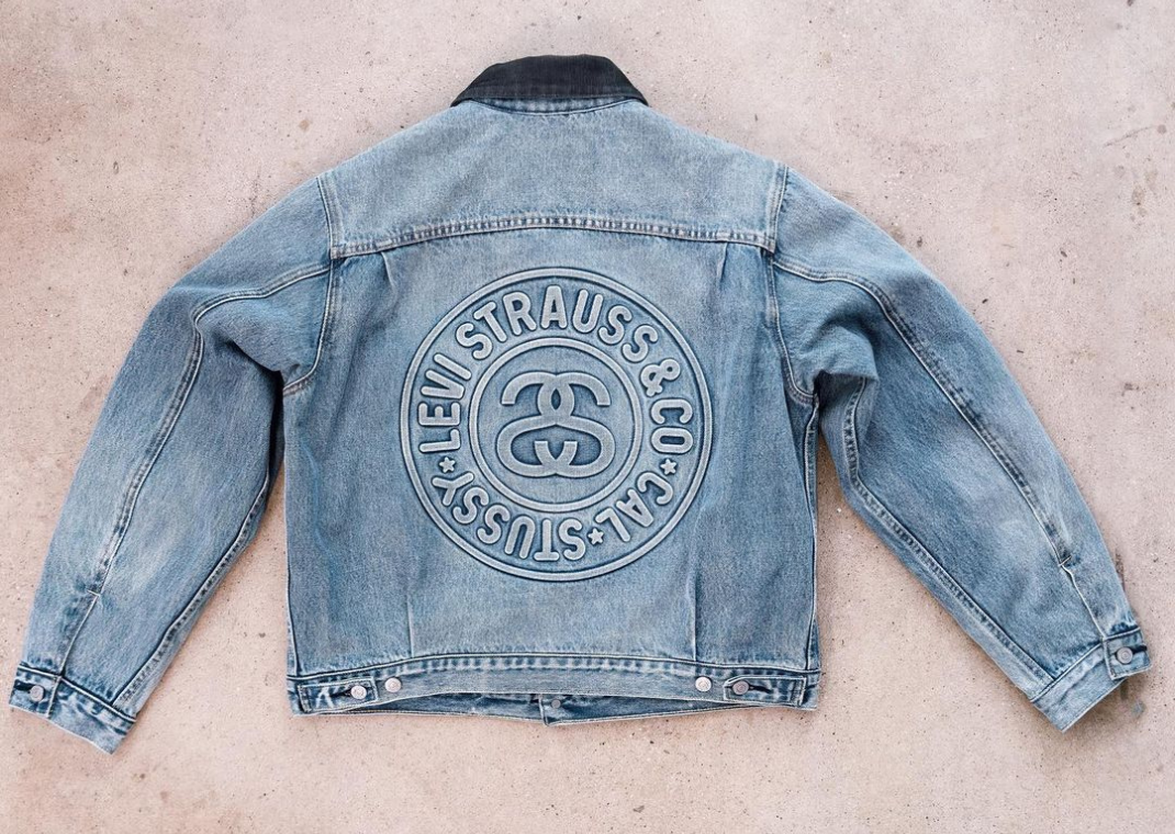 Stussy x Levis Denim Jacket 501s