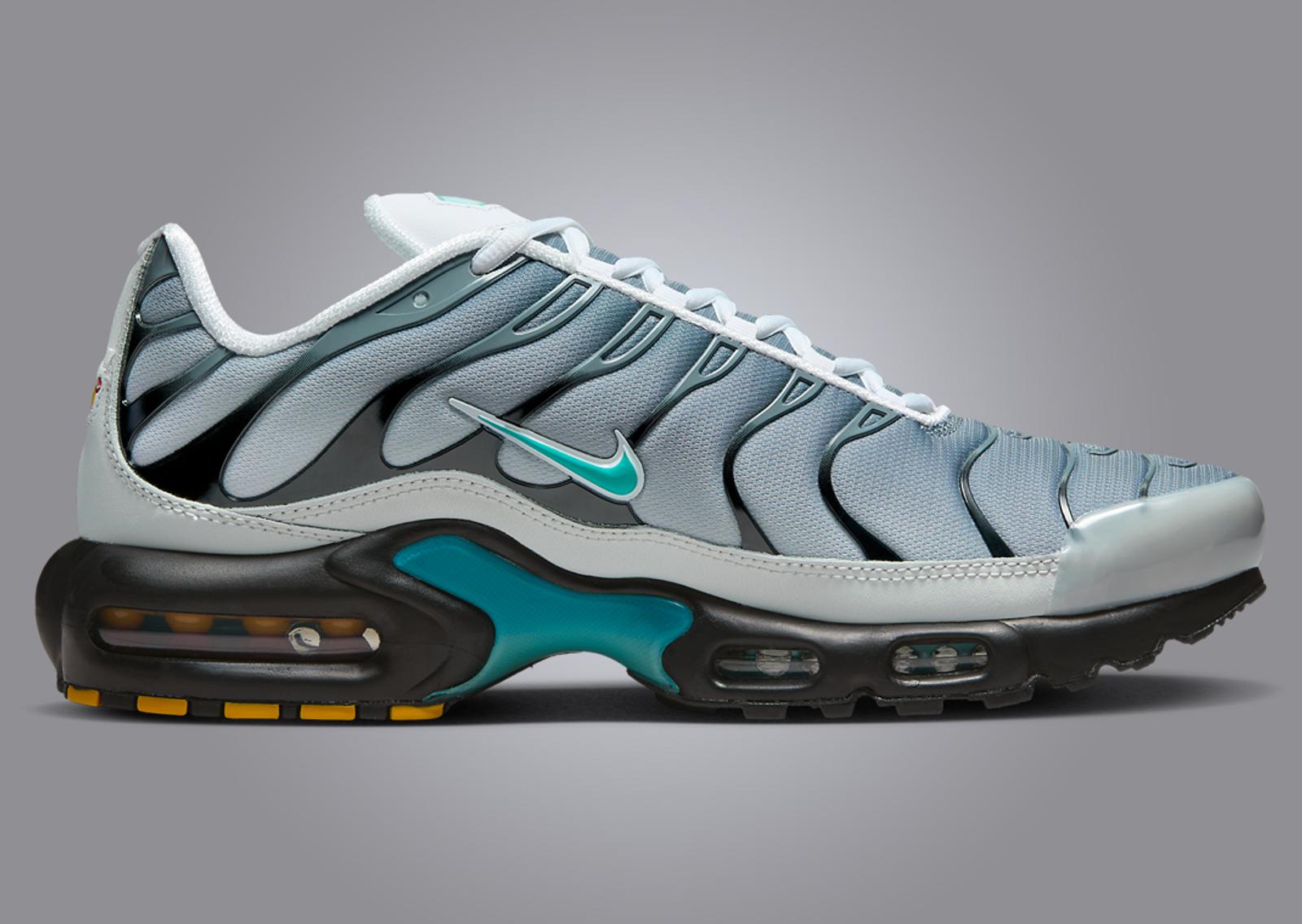 One Block Down x Nike Air Max Plus Matte Silver Medial