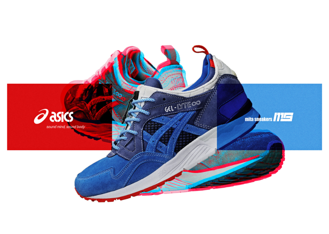 mita sneakers' Asics Gel-Lyte ∞ Trico celebrates the 35th