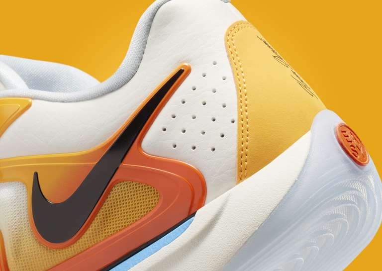Nike KD 17 Sunrise Heel Detail