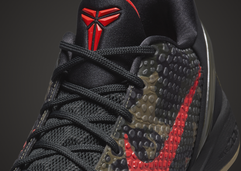 Nike Kobe 6 Protro Italian Camo (2024) Tongue Detail
