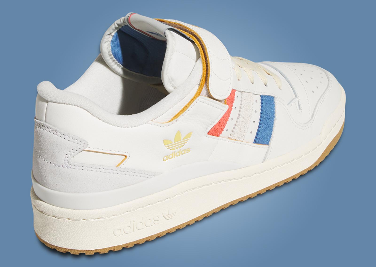 adidas Forum 84 Low Paris Olympics Heel Angle