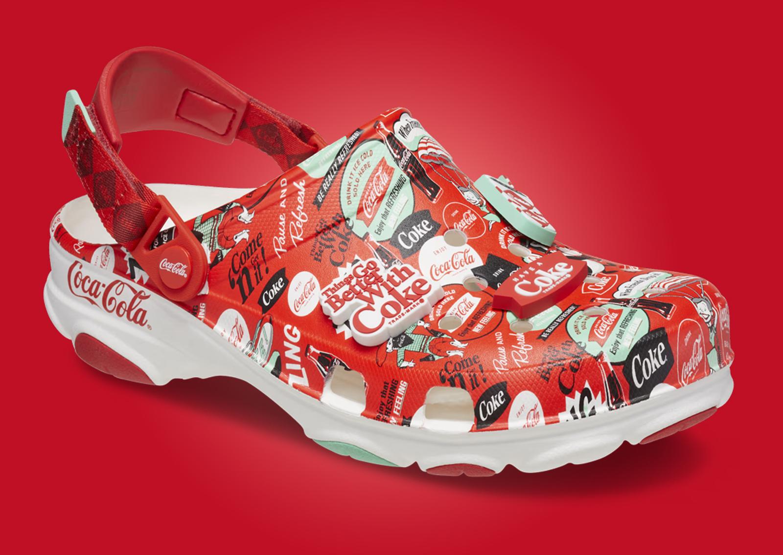 Coca Cola x Crocs All-Terrain Clog Coca-Cola Angle