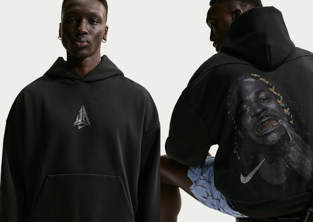 Nike gives Ja Morant a Swarovski Smile with Grill Graphic Hoodie
