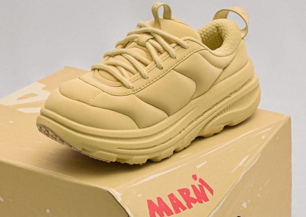 The Marni x Hoka Bondi B3LS Pack Can Be Yours For $395