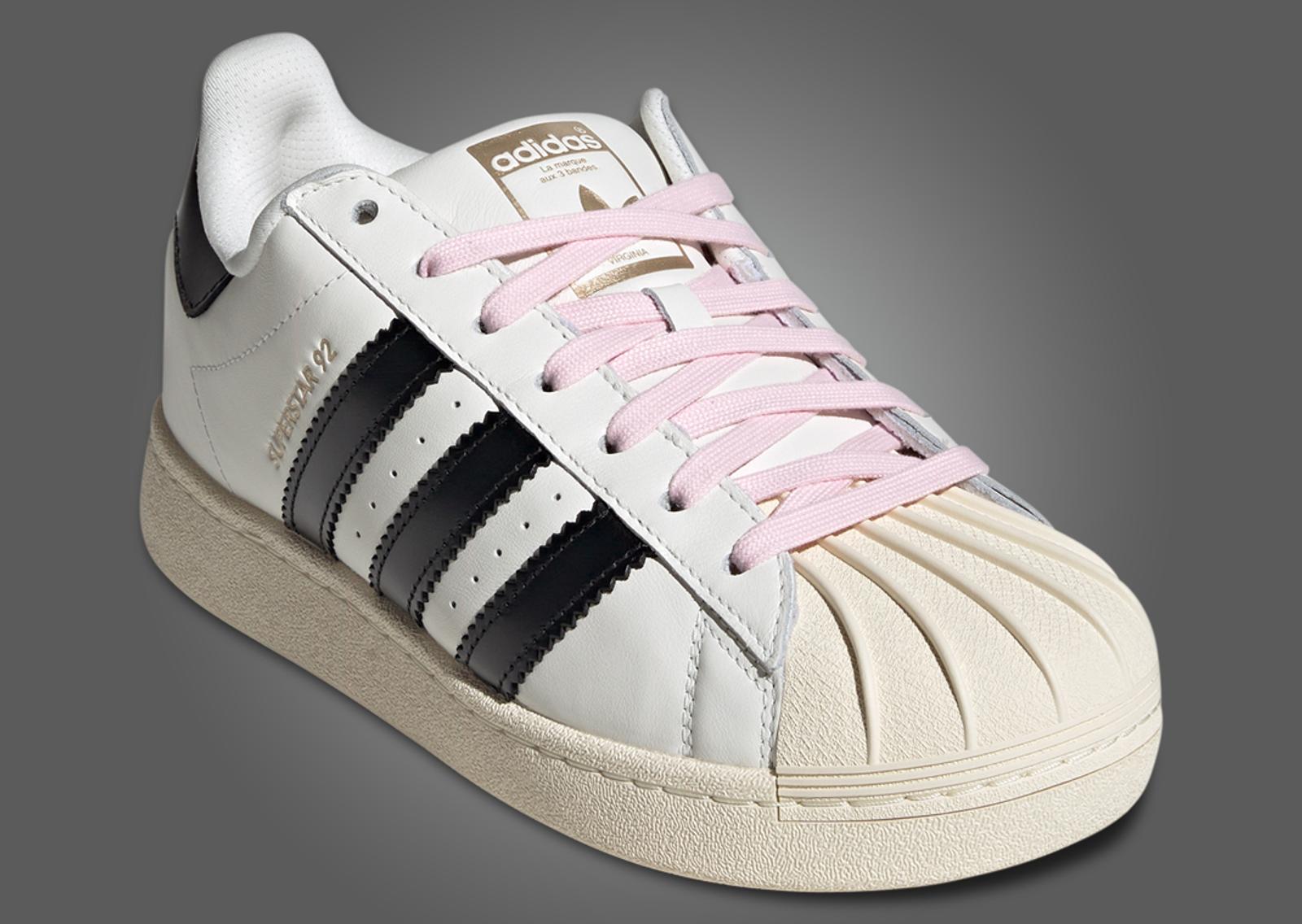 Pharrell Williams x adidas Superstar 92 Virginia White Angle