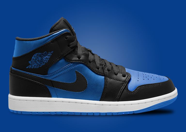 The Jordan 1 Mid Black Royal Blue Releases In September