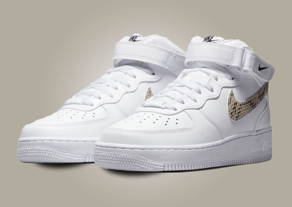 Nike air force snakeskin white Clearance