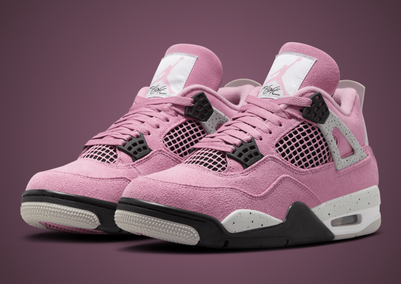 Air Jordan 4 Retro Orchid (W) Angle