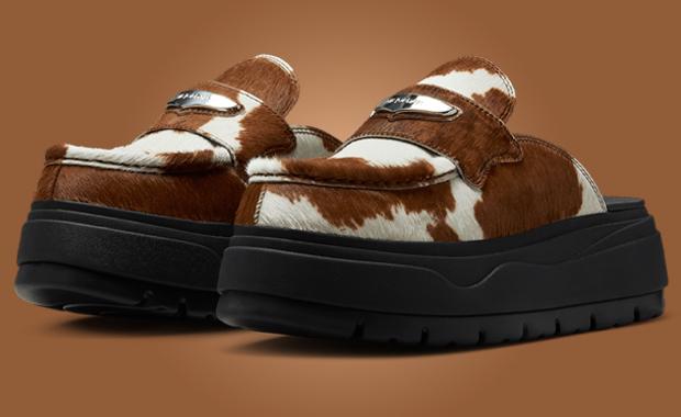 Air Jordan Mule Cowprint