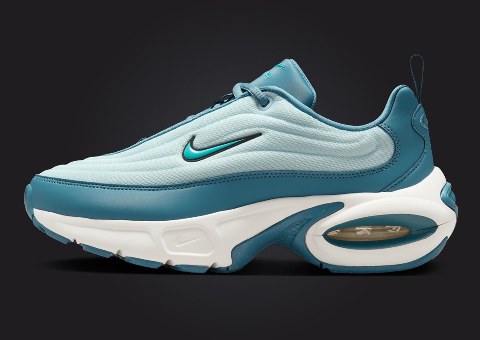 Nike Air Max Portal Smokey Blue Dusty Cactus (W) Lateral