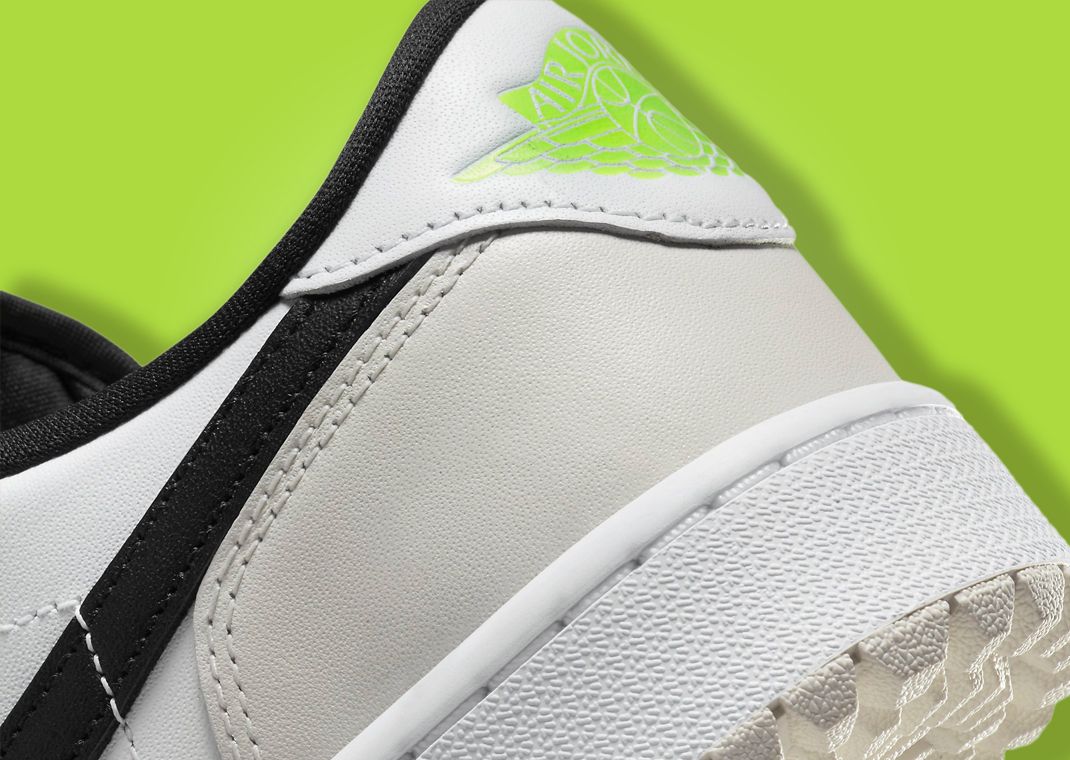 The Air Jordan 1 Low Golf White Black Volt Releases On April 8th