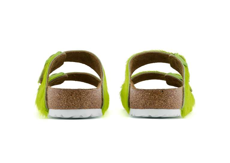 Concepts x Birkenstock Arizona Sandal Lime Green Heel
