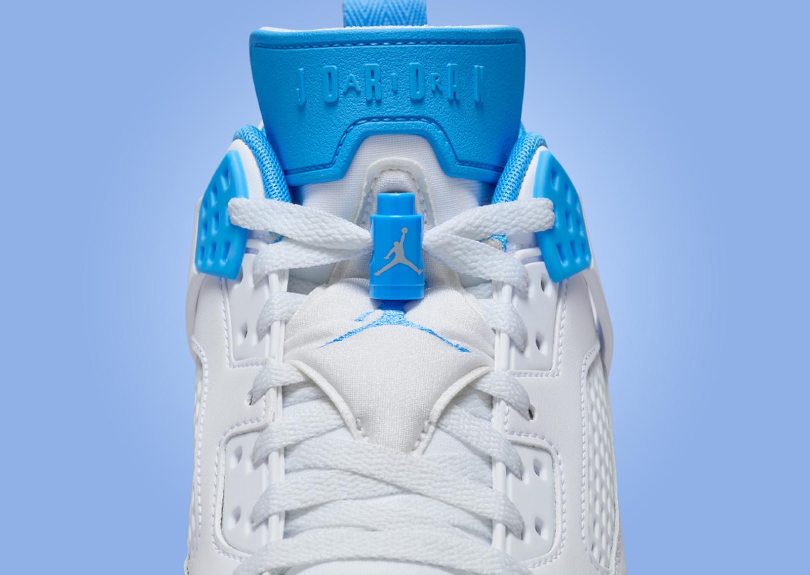 Jordan Spizike Low UNC Tongue Detail