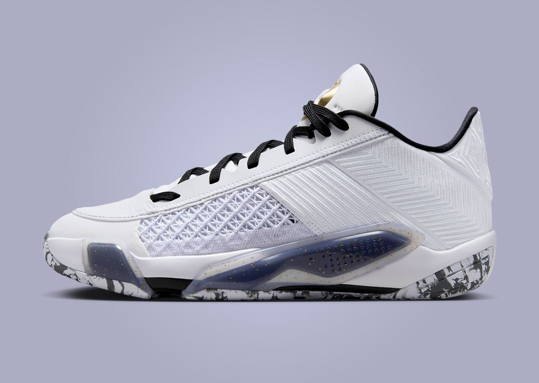 新品 27cm ジョーダン38low jordan38low The Air Jordan 38 Low White Metallic Gold Releases June 2024