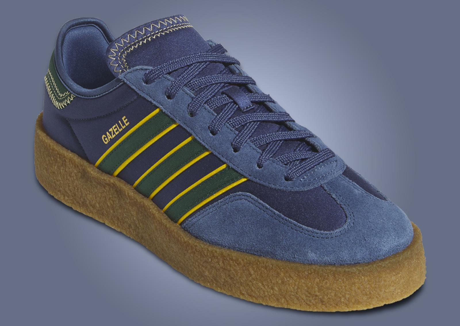 CLOT x adidas Gazelle Crepe Sole Night Marine Angle