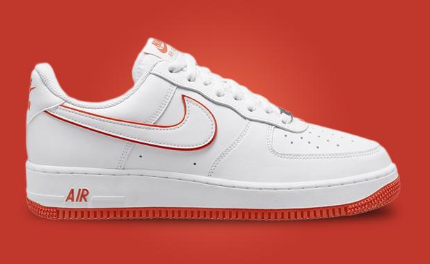 Nike Outlines The Air Force 1 Low In Picante Red