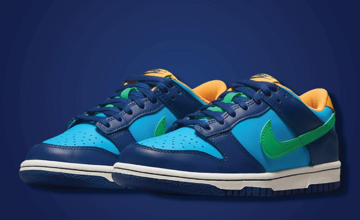 An Explosion Of Color Hits This Nike Dunk Low