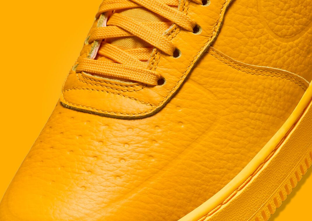 The Nike Air Force 1 Low First Use To Release In University Gold •