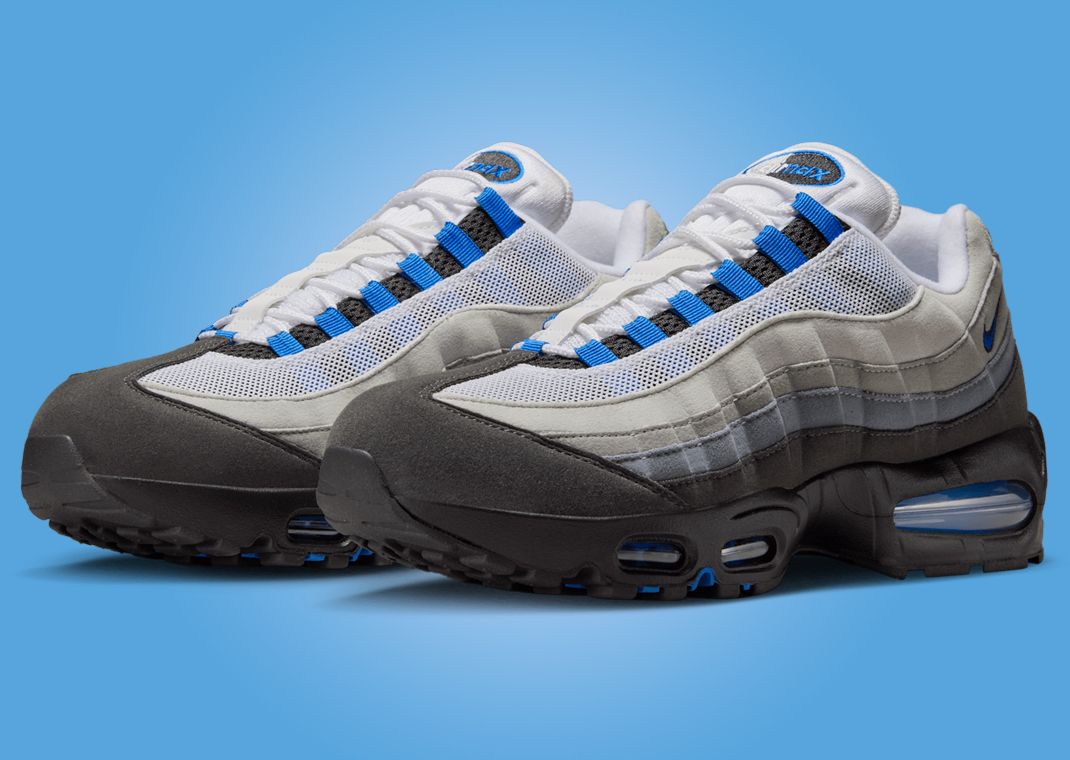 レア！NIKE AIR MAX 95 OG BLUE GRADAITION The Nike Air Max 95 OG Blue Spark Releases August 2025