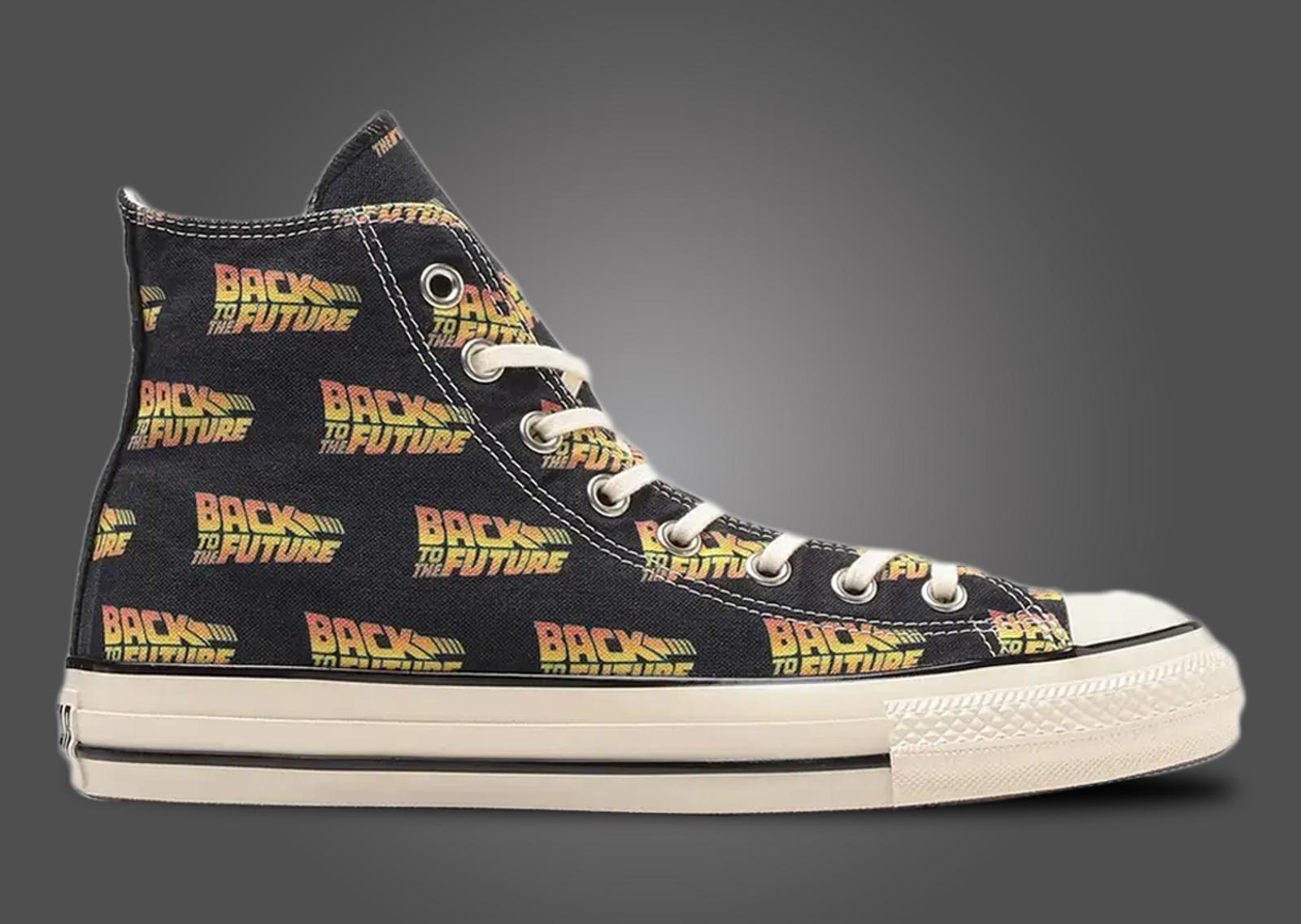 Back To The Future x Converse Chuck Taylor All-Star US Hi Logo Black Lateral