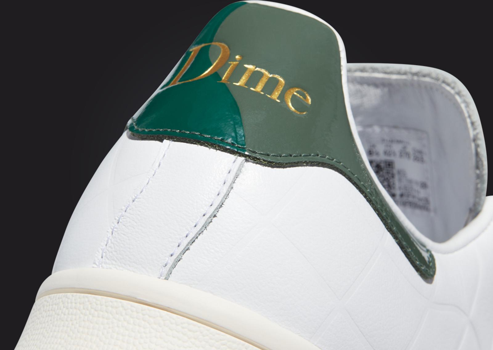 DIME x adidas Stan Smith Cloud White Heel Detail