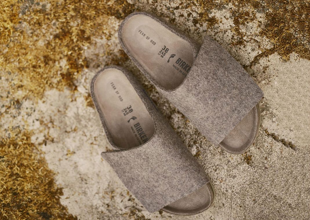 靴 fear of god birkenstock Los Feliz Suede Fear Of God Crafts A Brand New Birkenstock Silhouette The