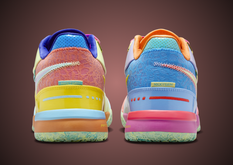 Nike LeBron NXXT Gen Ampd Multi-Color Heel