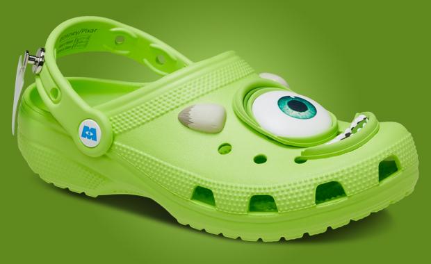 The Monsters Inc. x Crocs Classic Clog Mike Wazowski Releases February 2025