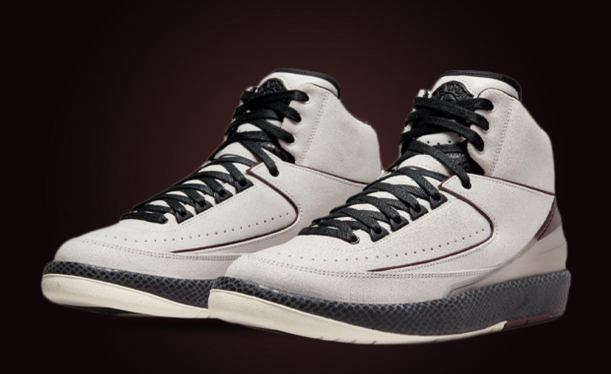 Here's Your First Taste Of The A Ma Maniere x Air Jordan 2