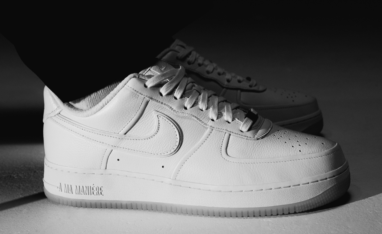 A Ma Maniere x Nike Air Force 1 Low Triple White