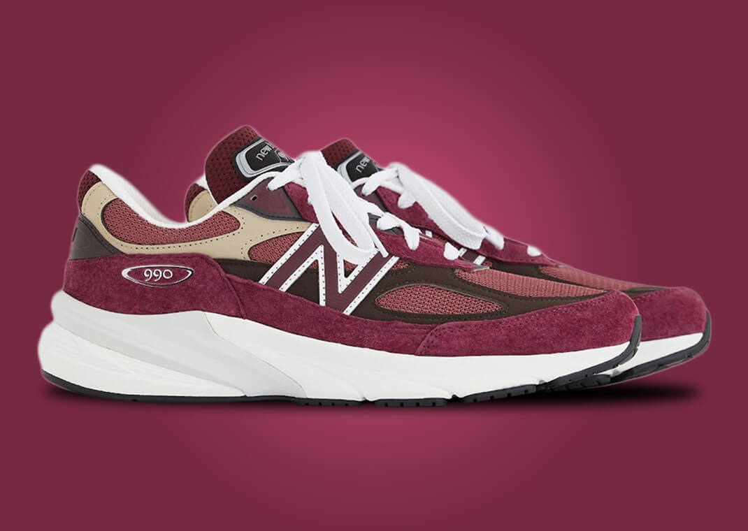 Burgundy 990s outlet