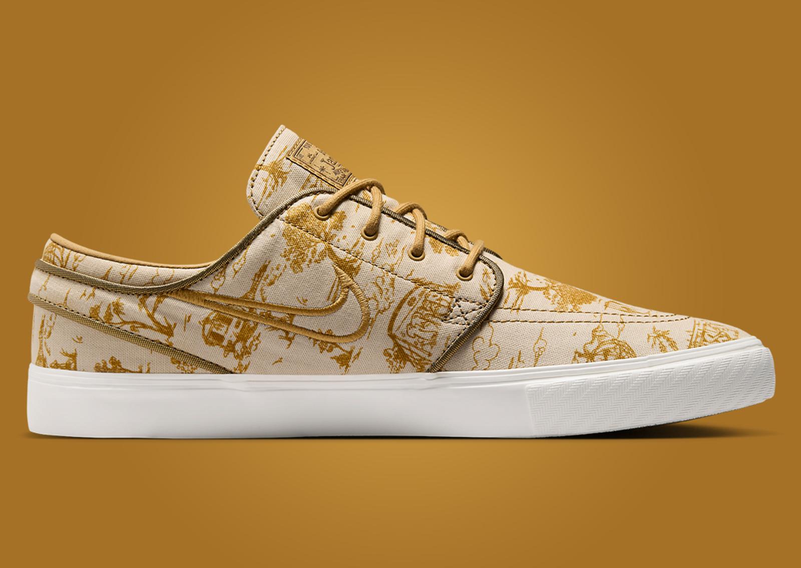 Nike SB Zoom Janoski OG+ Pastoral Print Medial