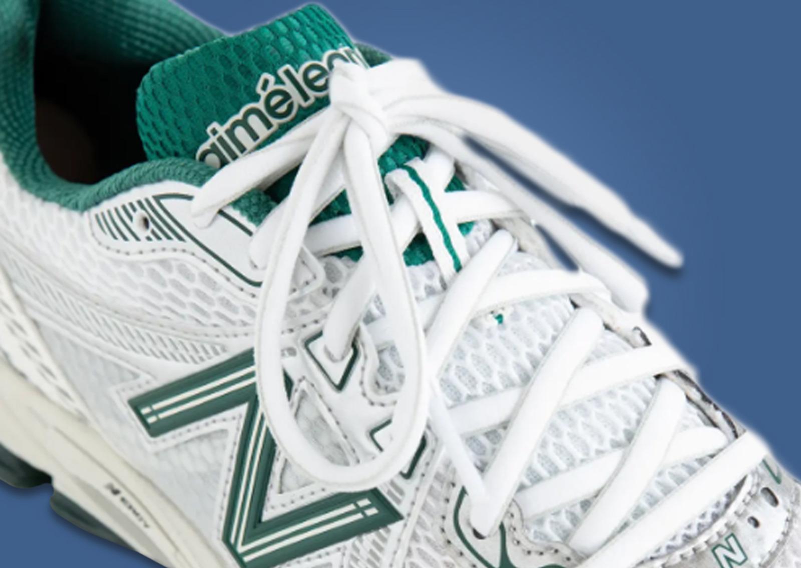 Aime Leon Dore x New Balance 860v2 White Green Detail