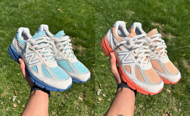 New Balance 990v4 Made in USA Maryland Blue Crab Pack