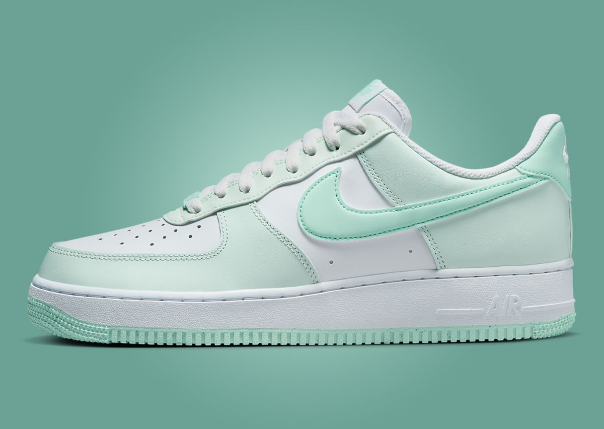 This Nike Air Force 1 Low is Minty Fresh