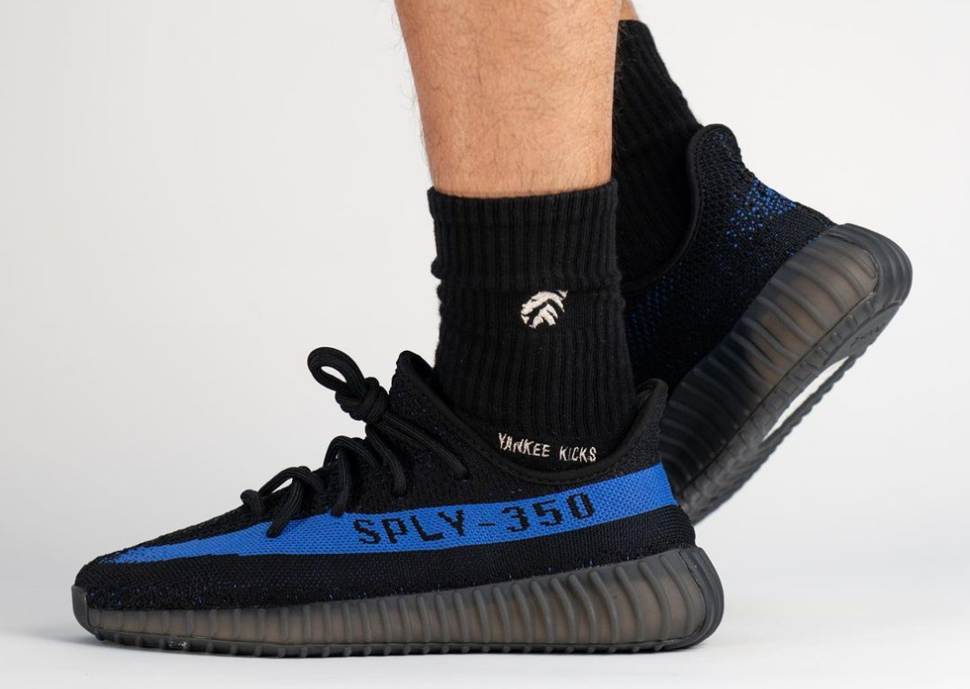 The adidas Yeezy Boost 350 V2 Arrives In Dazzling Blue