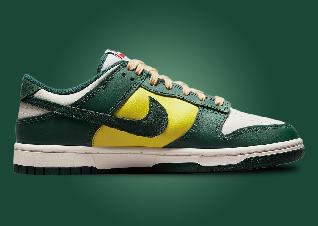 Noble Green Accents This Nike Dunk Low