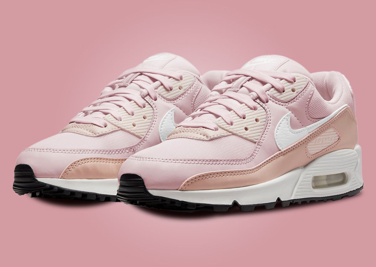 Nike air max 90 womens rose pink Clearance
