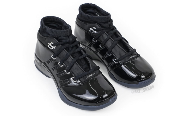 Air Jordan 17 Retro Low Black Patent