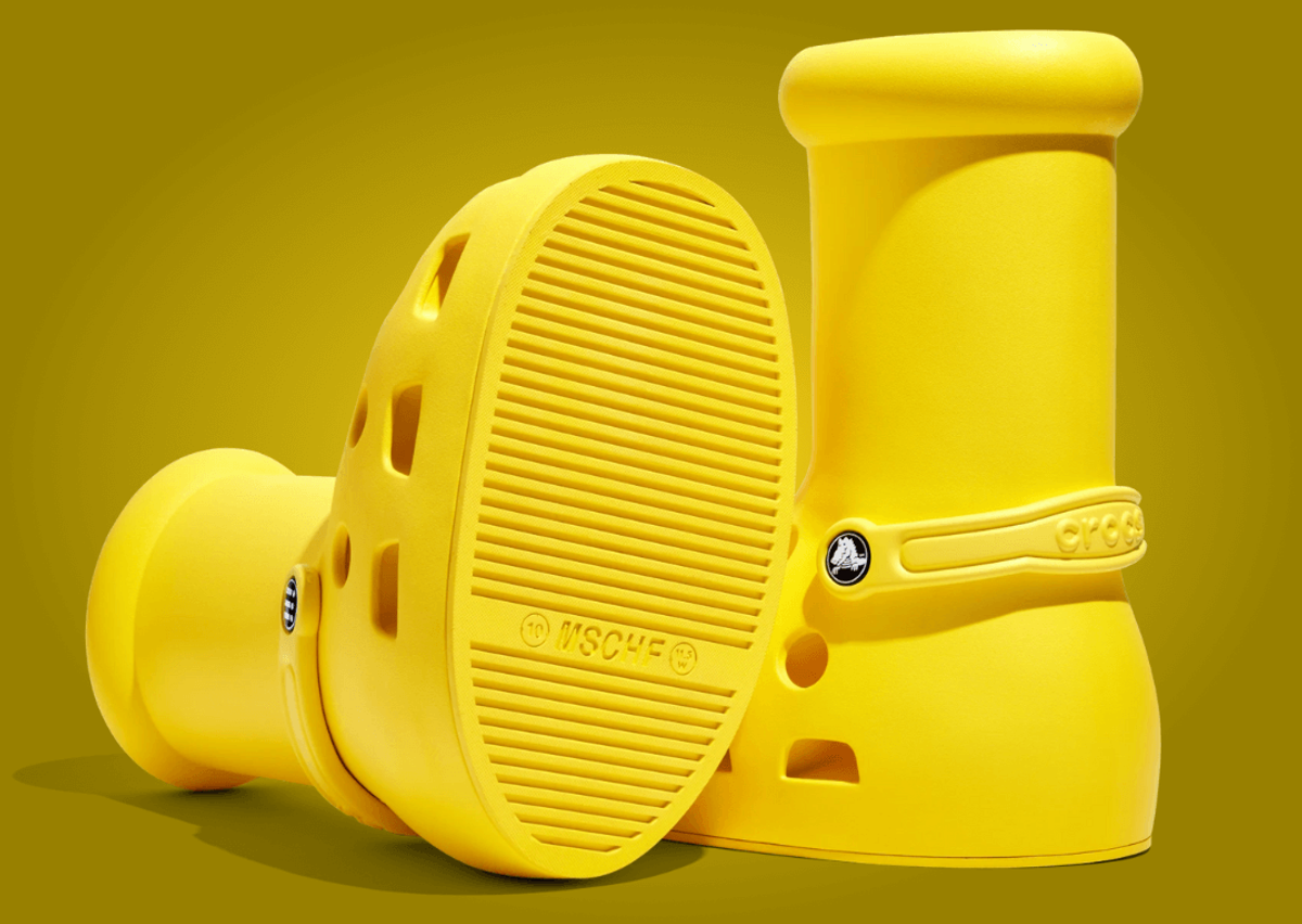 MSCHF Crocs: Big Yellow Boots summer is apparently here