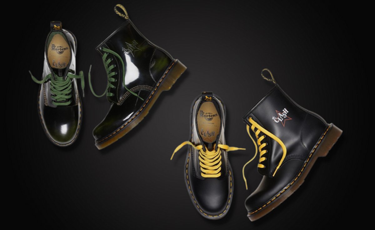 Dr. Martens And The Clash Team Up To Celebrate The Best Of British Rock