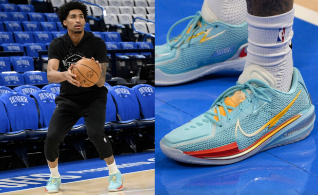 Dylan Harper x Titan x Nike GT Cut 1 Bleached Aqua