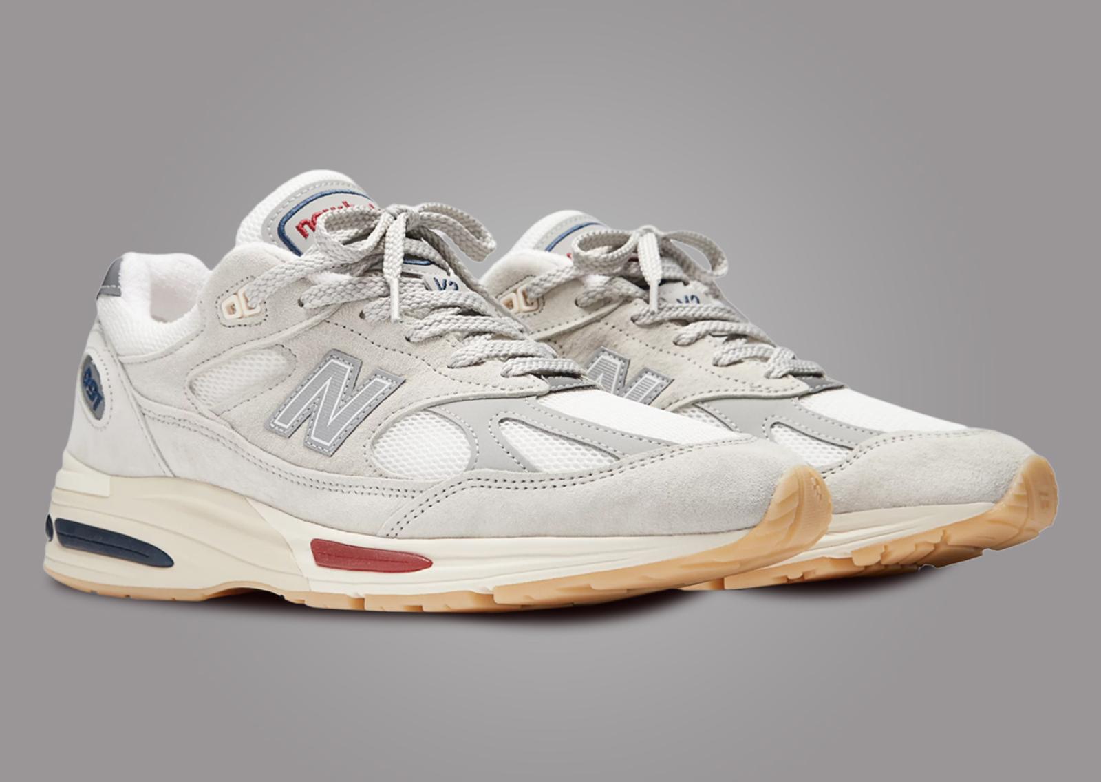 New Balance 991v2 Made in UK Vintage Sport Angle