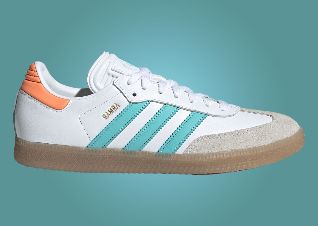 The Inter Miami x adidas Samba and Gazelle Releases June 2024