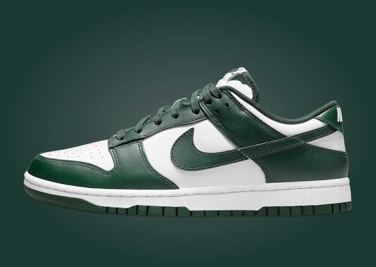 Nike Dunk Low Michigan State Lateral